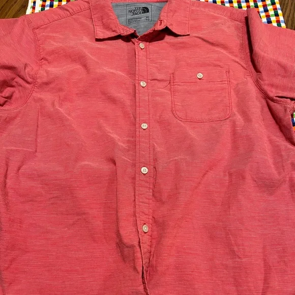 Mens the north face button down short sleeve XL - Picture 1 of 3